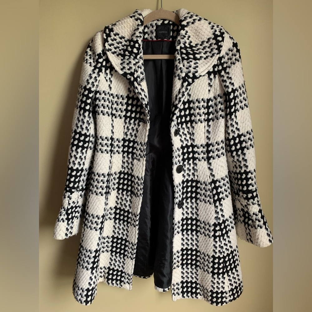 Express Jacket, Wool Jacket, Houndstooth Jacket - image 2